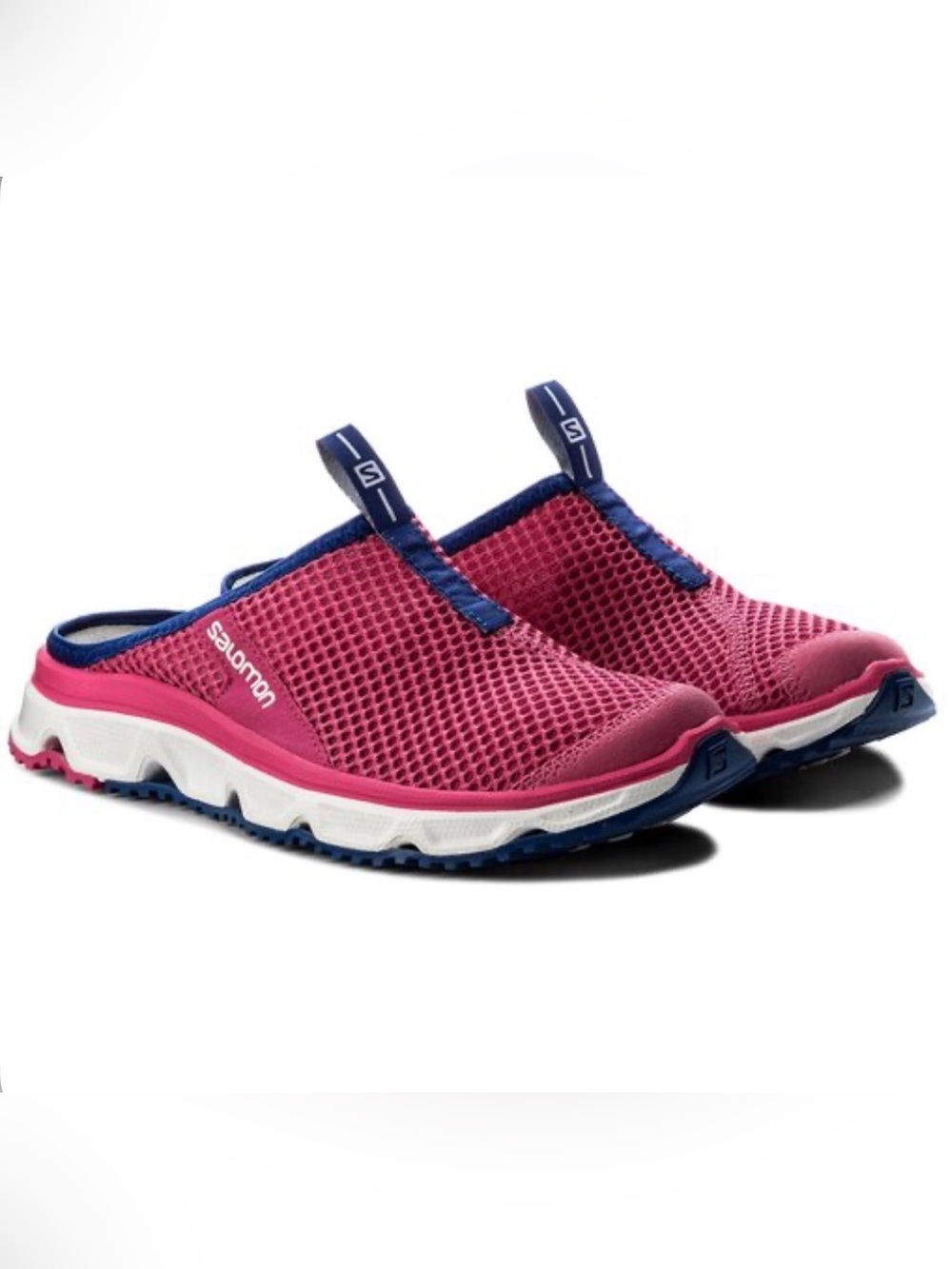 Salomon mesh slip on sneakers slides thin sneaker tennis shoe granola athletics